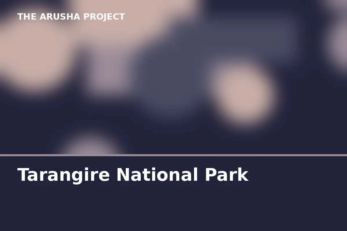 Tarangire National Park
